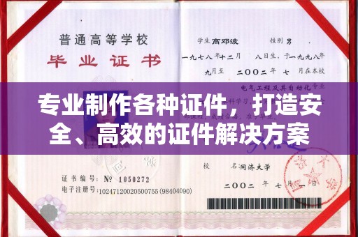 新田专业制作各种证件，打造安全、高效的证件解决方案